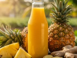 Pineapple with Ginger